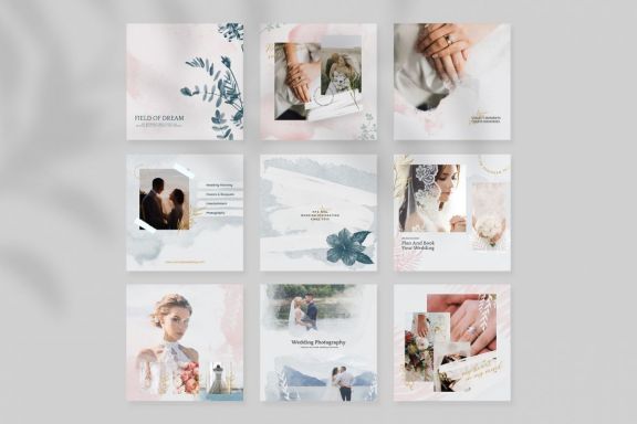 Wedding Instagram Templates