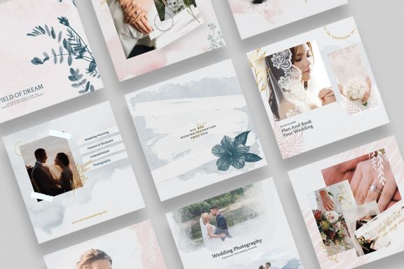 Wedding Instagram Templates
