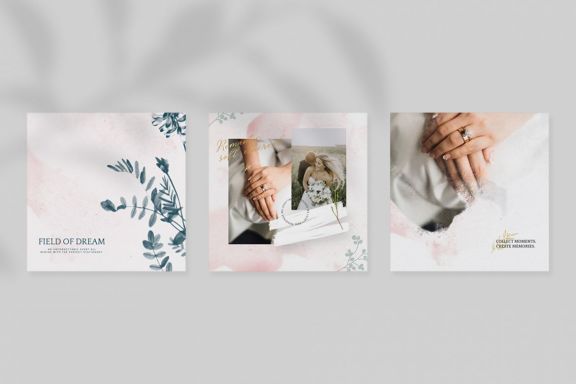 Wedding Instagram Templates