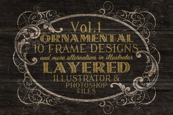 10 Frames Vol.1 - Vintage Ornament