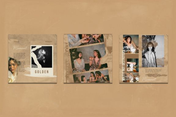 Old Concept Instagram Templates