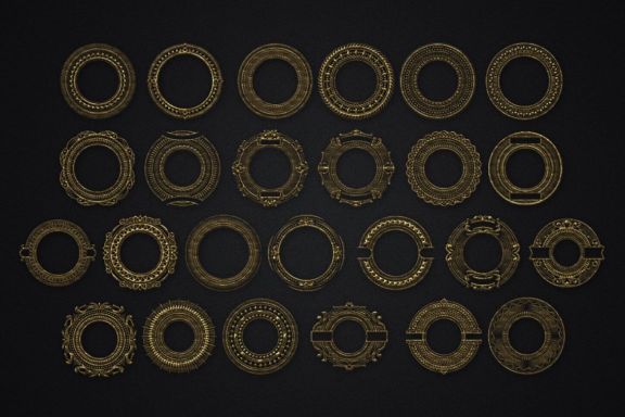 Circular Decorative Frames