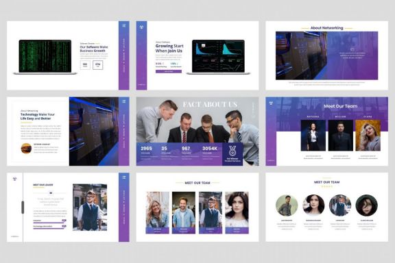 Business - Technology Google Slide Template