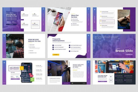 Business - Technology Google Slide Template
