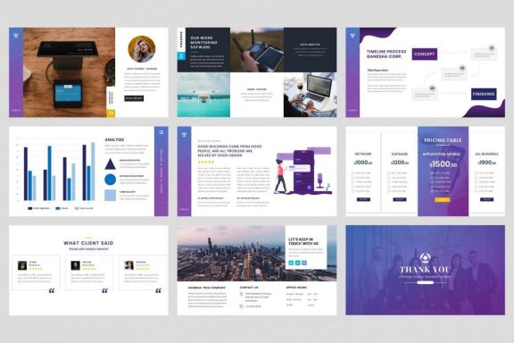 Business - Technology Google Slide Template