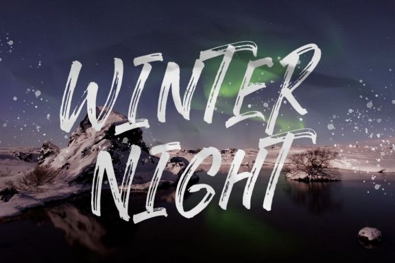 Vacation Brush Font