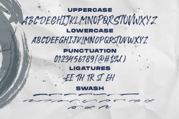 Vacation Brush Font