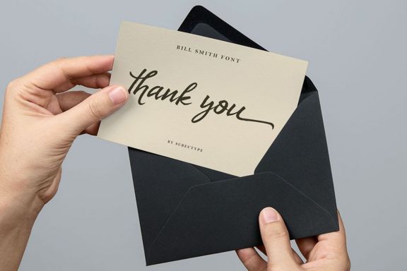 Bill Smith Handwritten Font