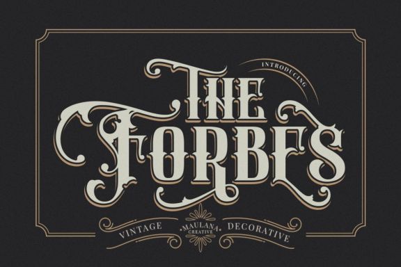 FORBES - Modern Vintage Font