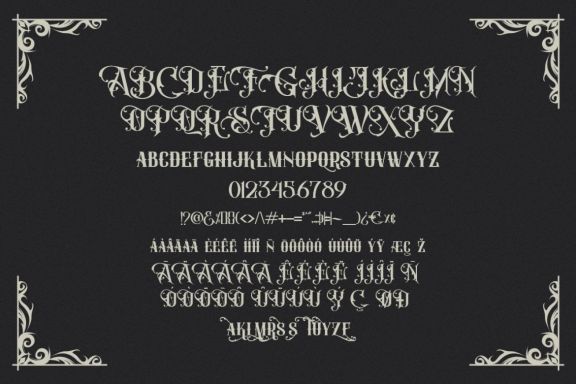 FORBES - Modern Vintage Font