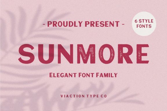 Sunmore - Elegant Font
