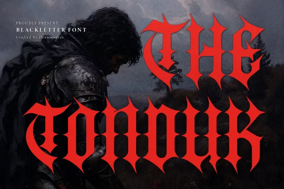 Tonduk | Blackletter Font