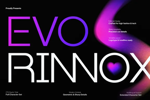Evo Rinnox | Modern Grotesk