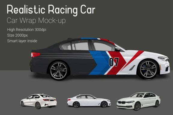 Racing Car Mock-up