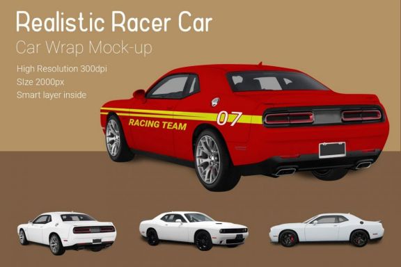 Nascar Racer Car Mock-up