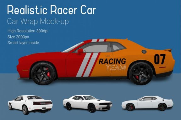 Nascar Racer Car Mock-up