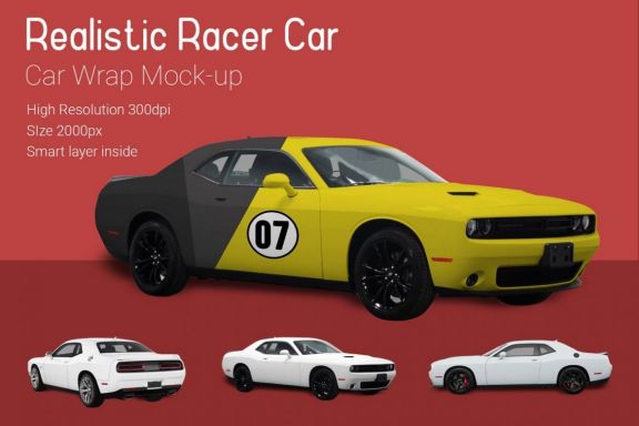 Nascar Racer Car Mock-up