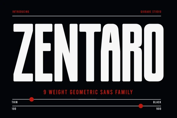 Zentaro | 9 Weight Geometric Family