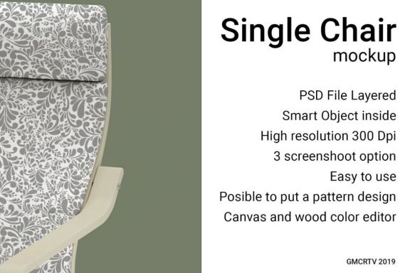 Single Chair Mock-up
