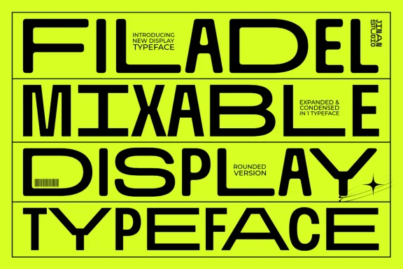 Filadel - Display Typeface