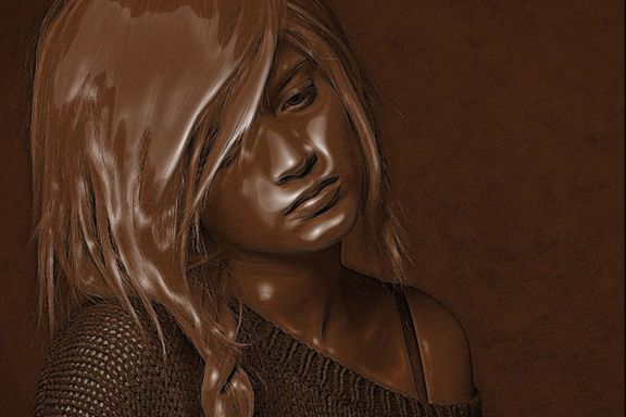 Chocolate Effect - Photoshop Script