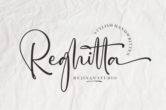 Reghitta Script Font