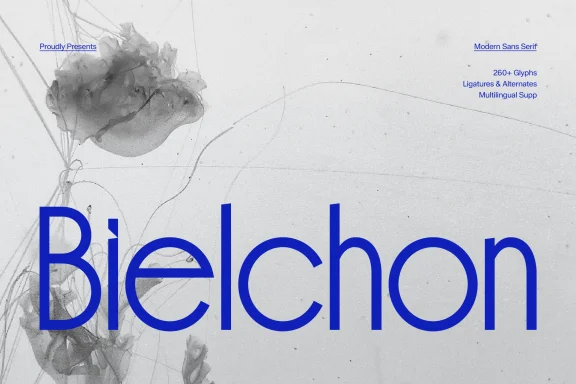Bielchon | Modern Sans Serif