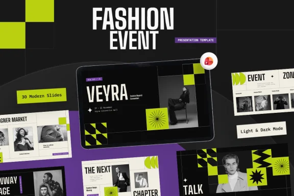 Veyra - Fashion Event PowerPoint