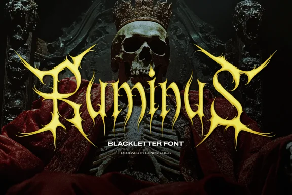 Ruminus | Blackletter Font