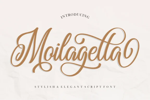 Moilagella Script Font