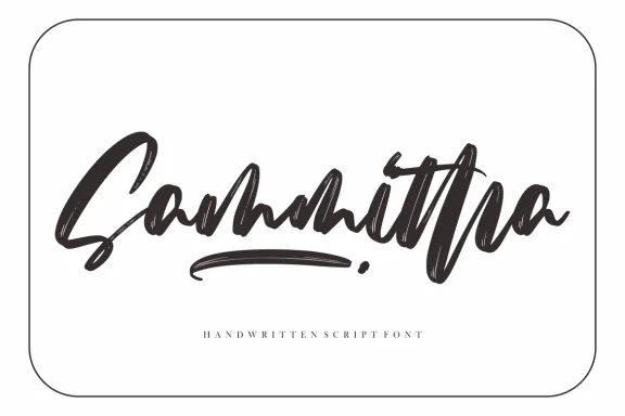 Sammitha Script Font