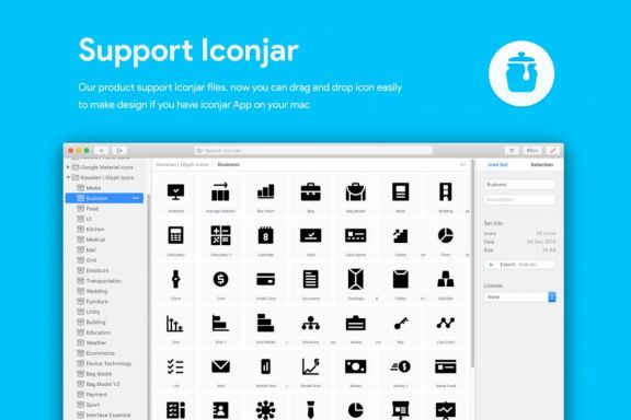 50 Business Icon Glyph