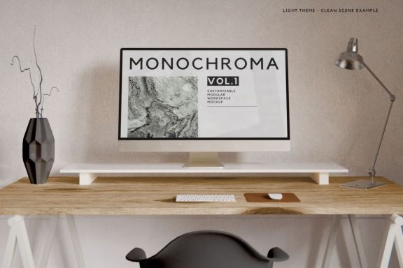 Customizable Workspace Mockup