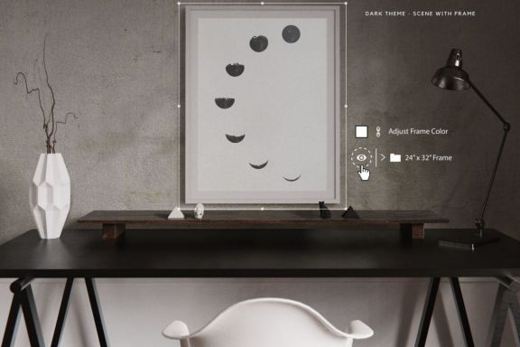 Customizable Workspace Mockup
