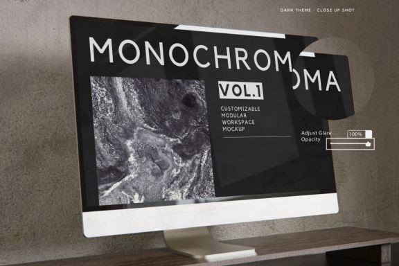 Customizable Workspace Mockup