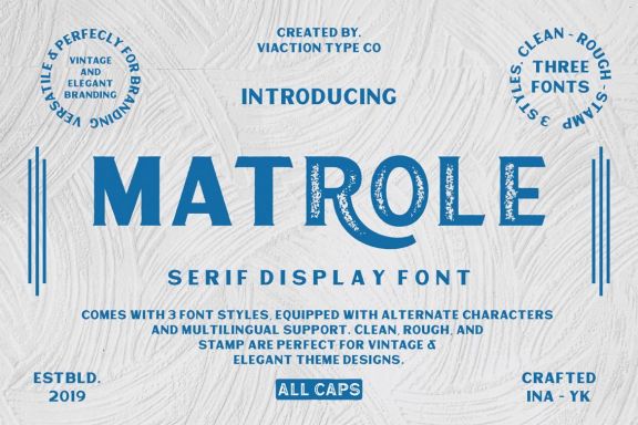 Clothing Stamp Serif 