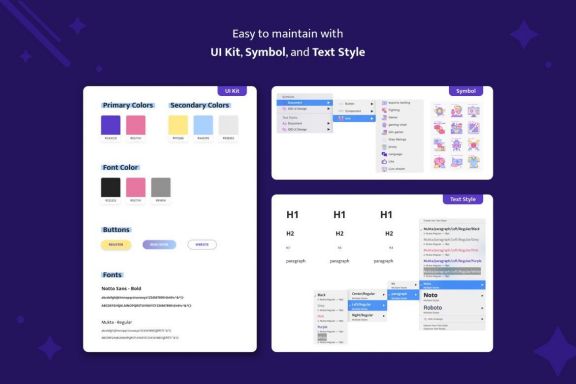 Amethyst - Esports Sketch Template