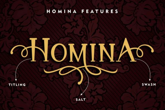 Homina Display Font