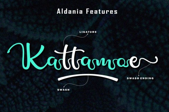Aldania Unique Font
