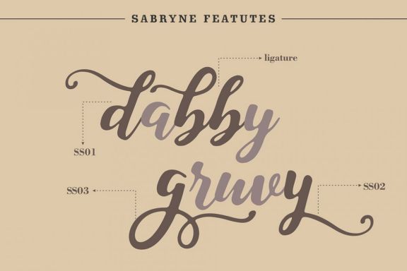 Sabryne Script Font