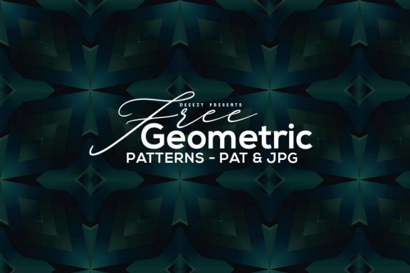 12 Free Modern Geometric Patterns 2