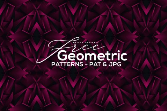 12 Free Modern Geometric Patterns 2