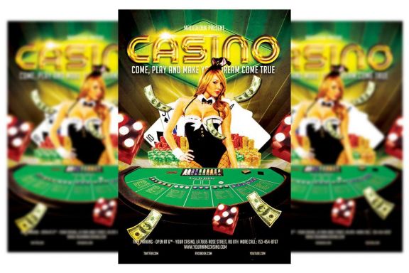 Casino Flyer Template #3 