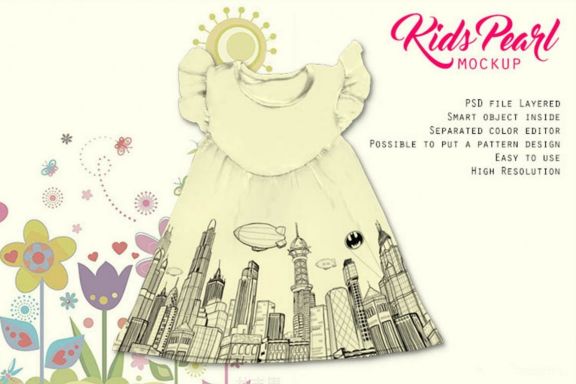 Kids Pearl Mock-up