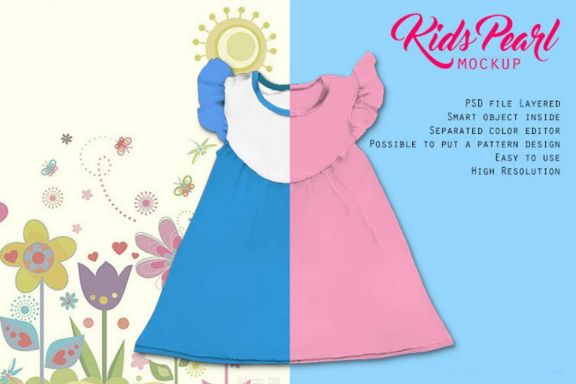 Kids Pearl Mock-up