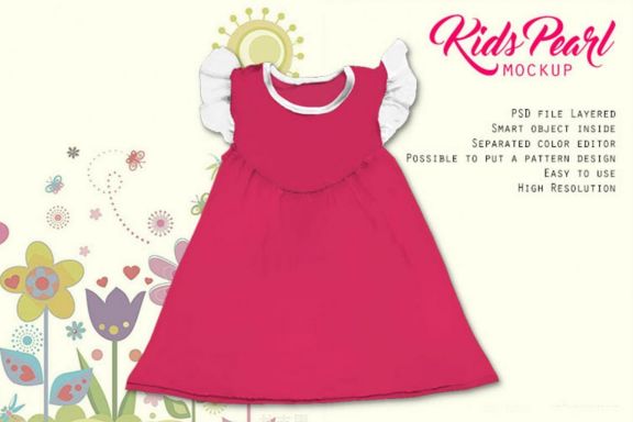 Kids Pearl Mock-up