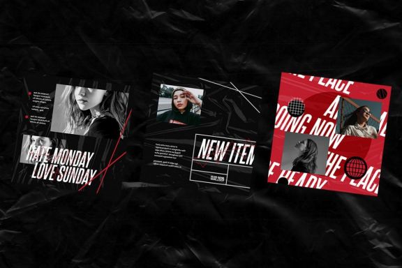 Grhoper Instagram Templates