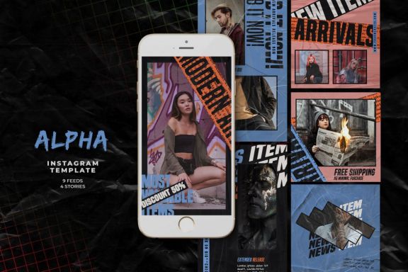 Alpha Instagram Templates