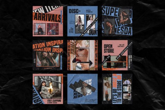 Alpha Instagram Templates
