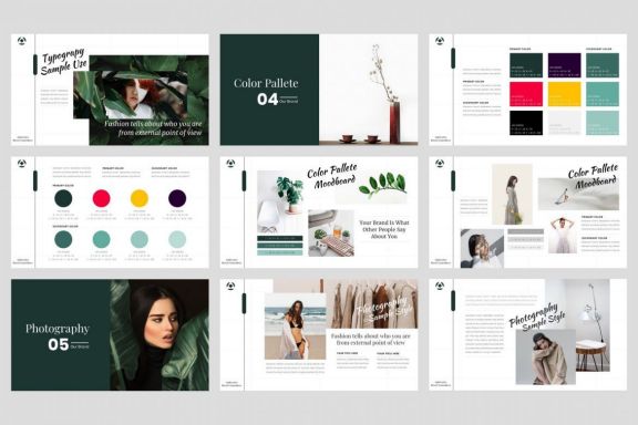 Brand Identity Guideline PowerPoint Template